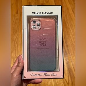 NEW Velvet Caviar Ombré Stardust Glitter iPhone 11 Pro Max Case and Phone Ring